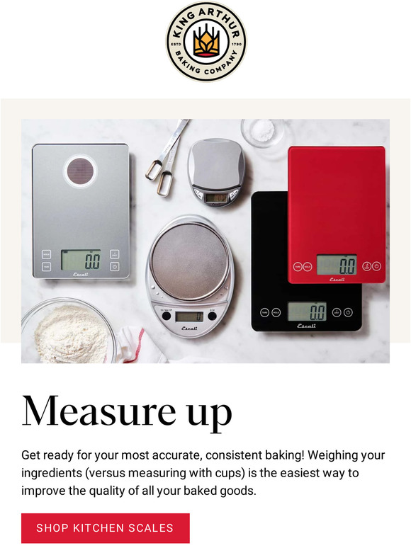 King Arthur Baking Company The 5 Best Baking Scales ⚖️ Milled
