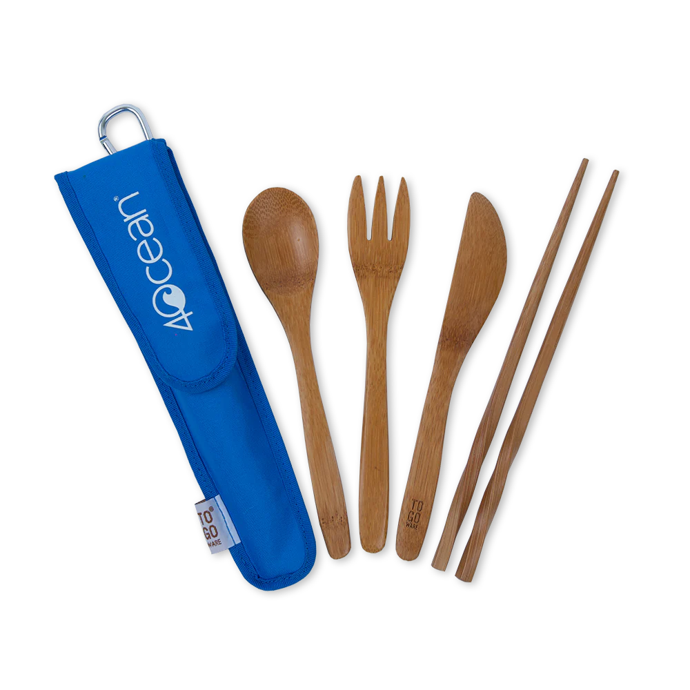 Image of 4ocean x To-Go Ware Bamboo Utensil Set