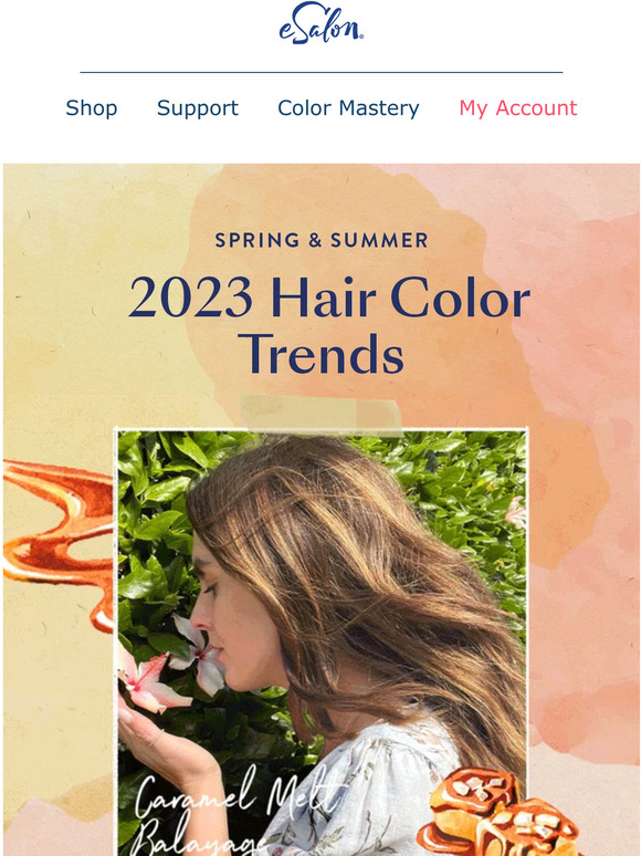 Our top spring & summer hair color trends are here.💖