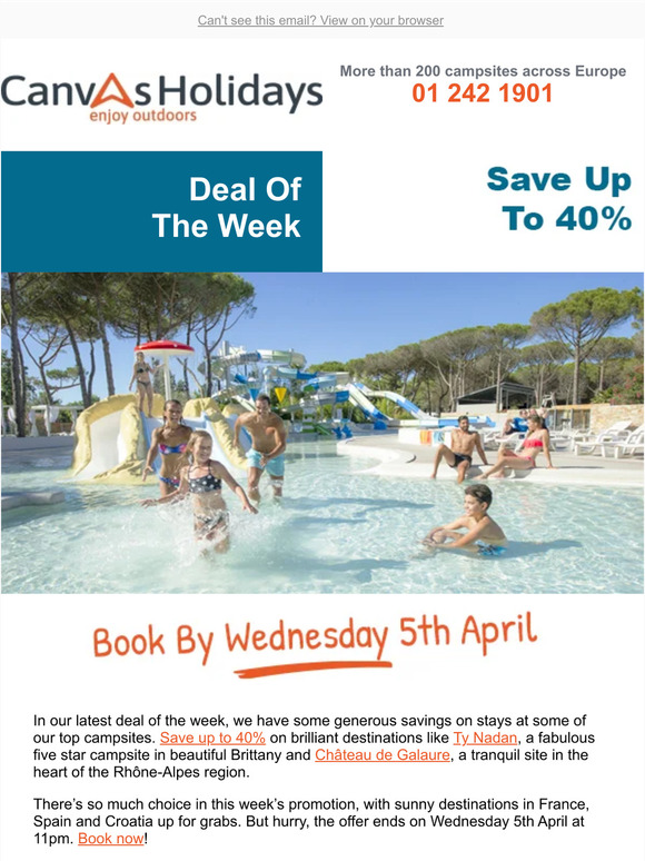 Save up to 40% - Deal Of The Week