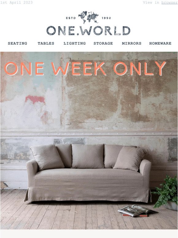 15% off Kingswood Sofas - One Week Only 👍