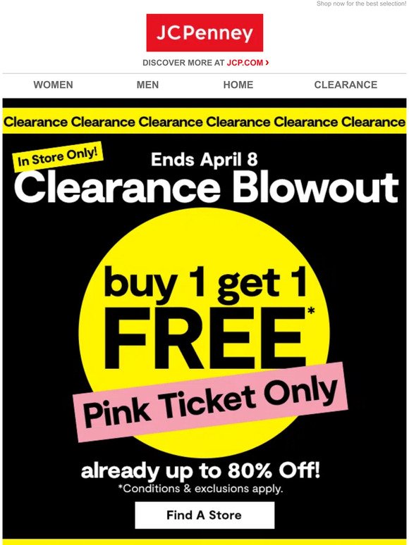 JC Penney Email Newsletters: Shop Sales, Discounts, and Coupon Codes