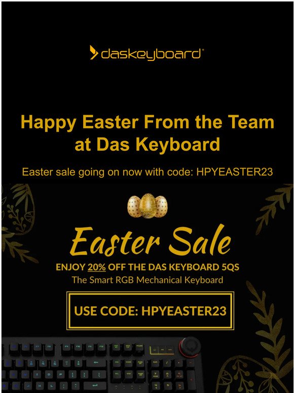 Happy Easter From Das Keyboard!