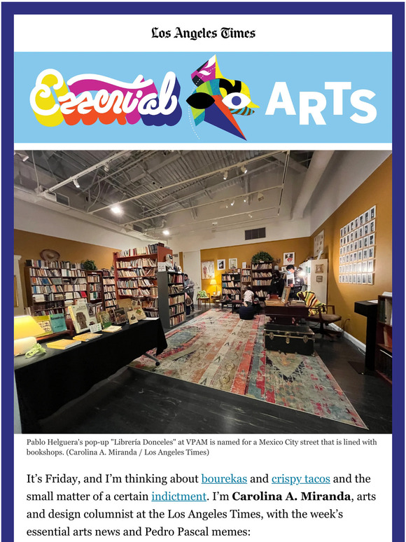 Los Angeles Times Essential Arts The bookstore hidden in VPAM's