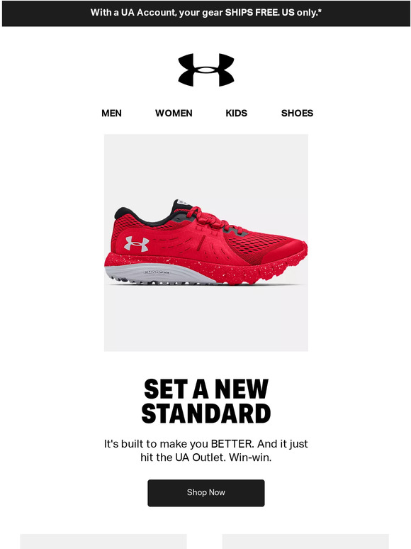 Ua on sale outlet shoes