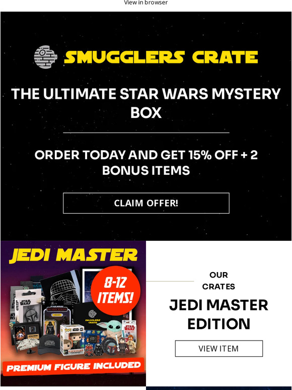 Smugglers Crate