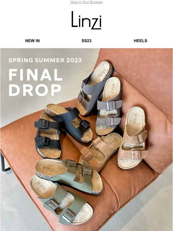 Linzi Shoes SS23 Final Drop Milled
