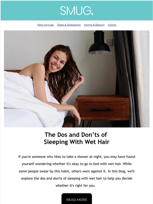 The Dos and Don’ts of Sleeping With Wet Hair