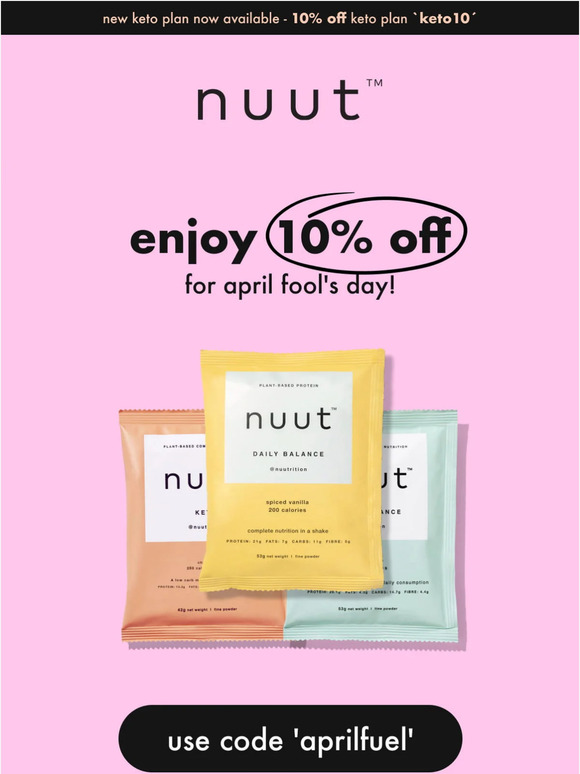 enjoy 10% off for april fool's day! 🤩🙌