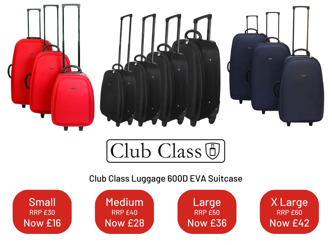 TJ Hughes New Luggage Just Landed Milled