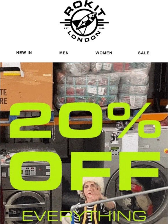 🤡 Don't be a fool - get your 20% off!