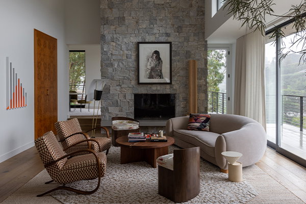 In a Bay Area Home, Michael Hilal Creates Drama While Keeping Things Light