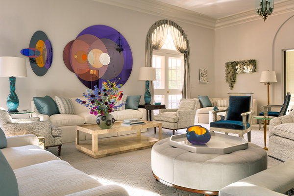 David Kleinberg Gives a Century-Old Estate Just Outside NYC a Vibrant Update