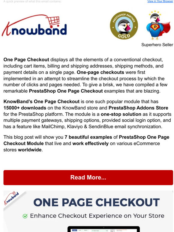 Knowband: 7 Live Examples of Knowband's One Page Checkout Module | Milled