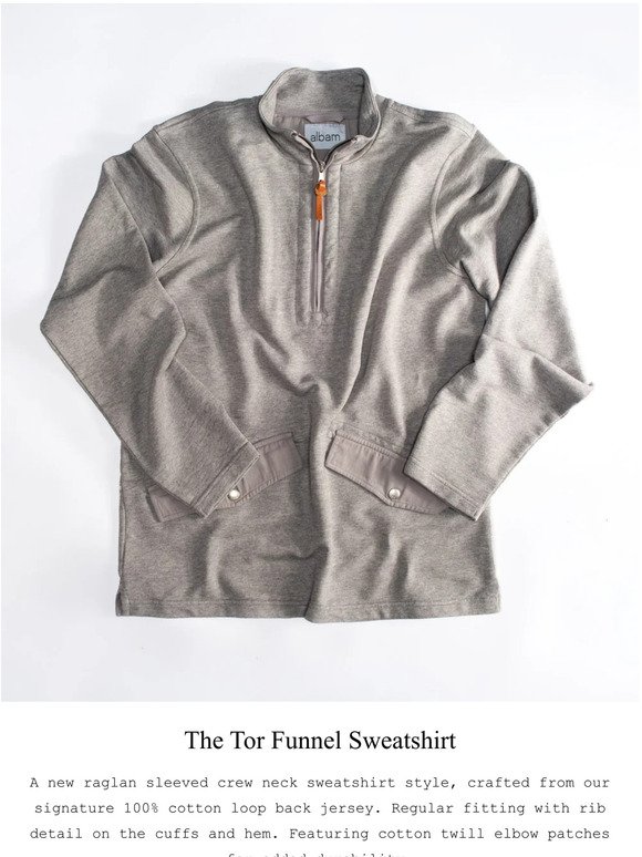The Tor Funnel Sweatshirt.