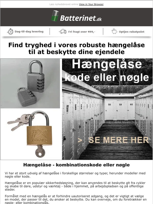 Vil du sikre dine ejendele?
