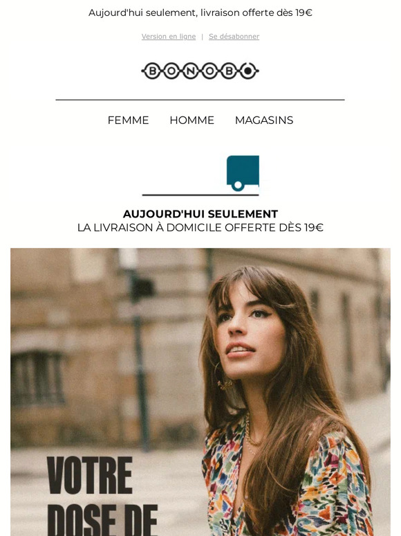 L’imprimé tendance du moment est dans cet email 💌