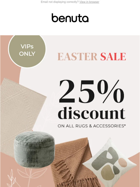 🐣 EASTER SALE: 25% discount