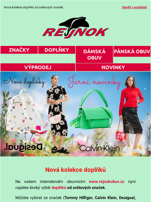 Nová kolekce kabelek a batůžků od světových značek🎒