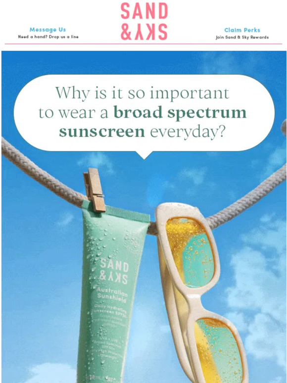 Sand & Sky How to protect your skin from sun damage? Milled