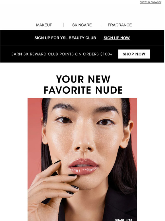 YSL Beauty US The Nude Lip Lineup Milled