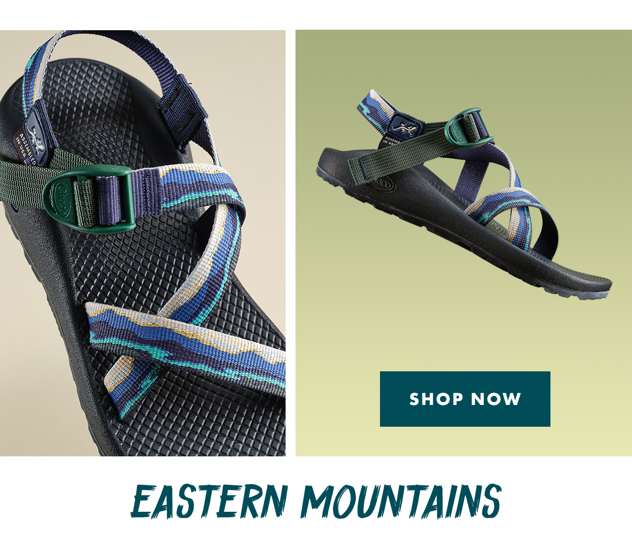 Chaco NEW The Landscapes Collection Milled