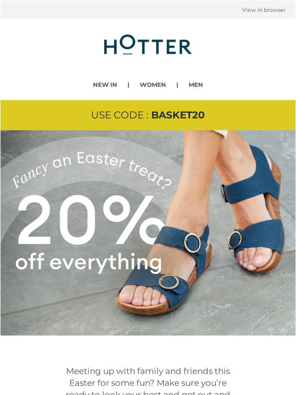 Hotter Shoes: Your latest Summer styles are here. | Milled