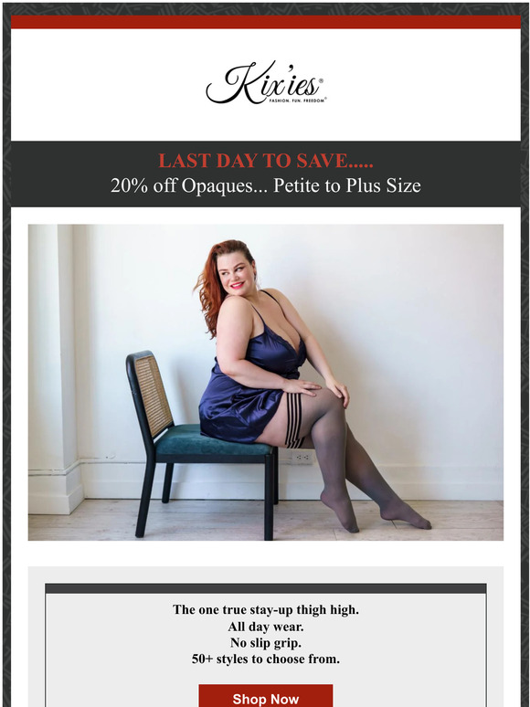 20% off All Opaques from Kix'ies