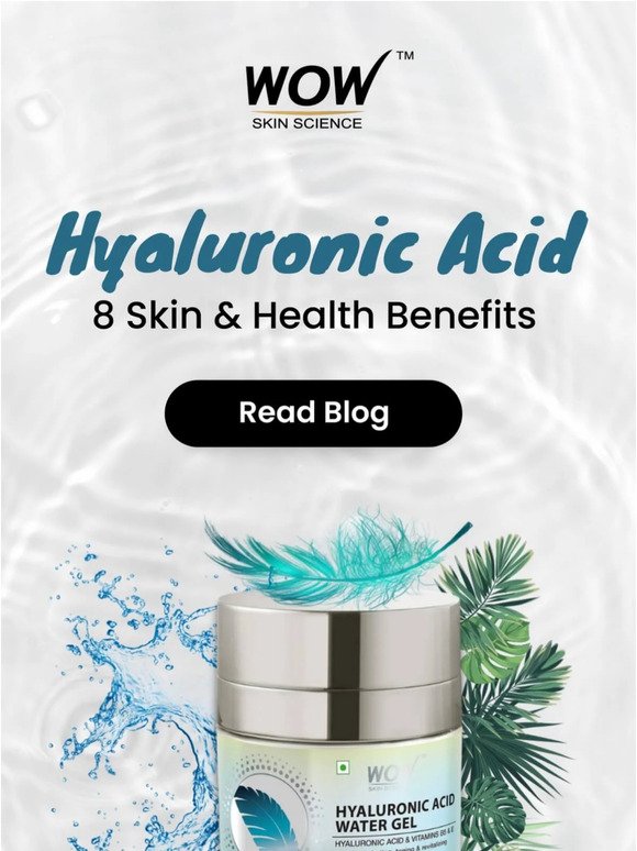 8 Benefits of Hyaluronic Acid 🌊