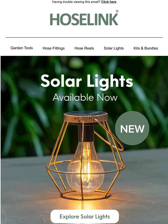 Introducing: Industrial & Moroccan Inspired Solar Lights 🕶