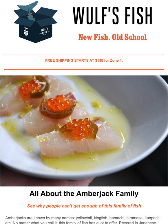 Wulf Fish Wulf's Fish: Get to Know Amberjacks! | Milled