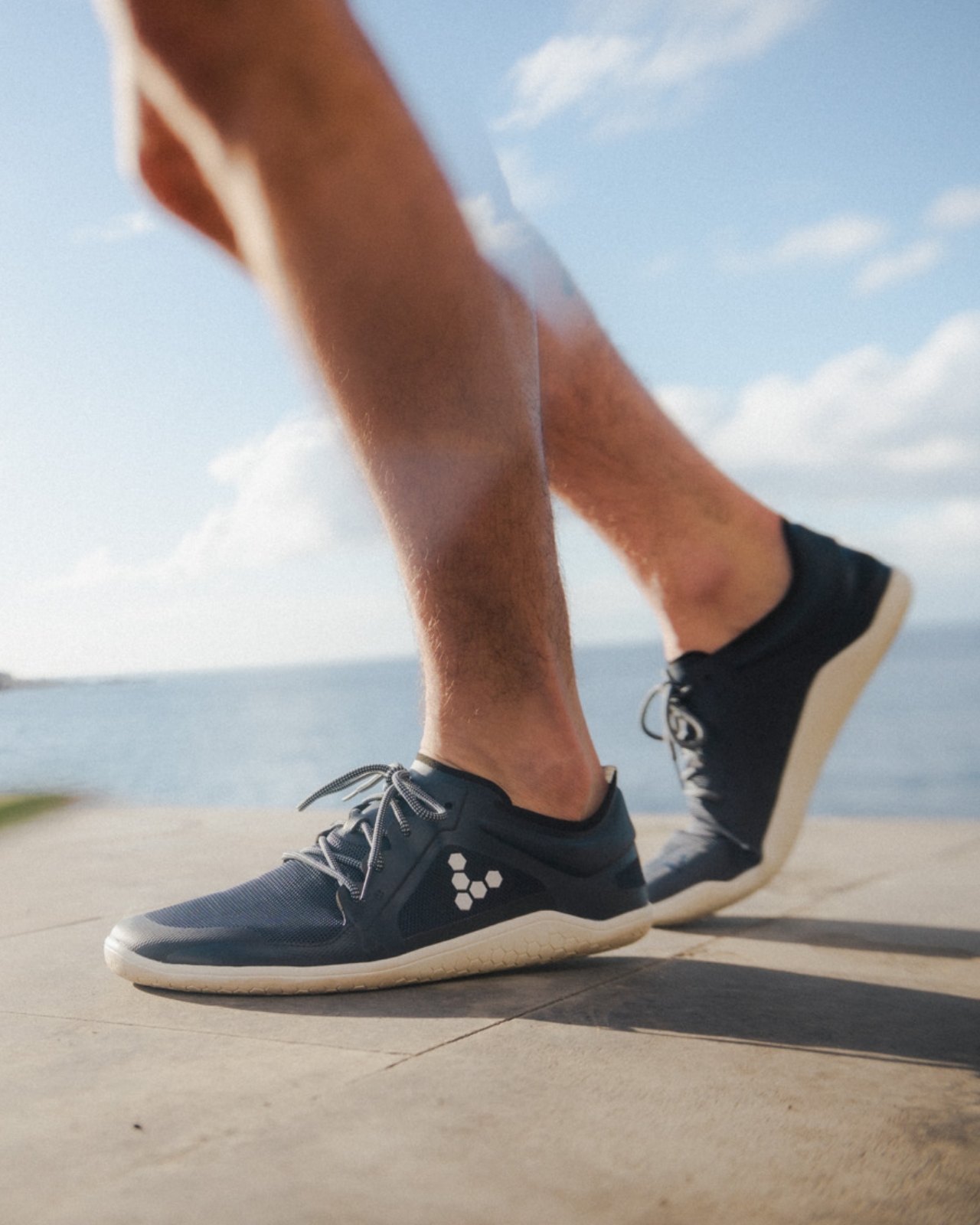 Vivobarefoot Primus Lite III In Navy For Men