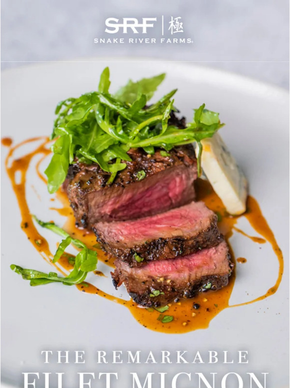 Snake River Farms: 𝐓𝐇𝐄 𝐅𝐈𝐋𝐄𝐓 𝐌𝐈𝐆𝐍𝐎𝐍: a steak worthy of celebration | Milled