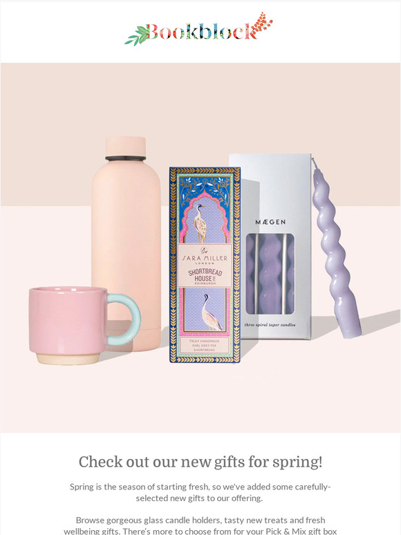 Lovely NEW gifts inside! ✨ Send something new with 10% off