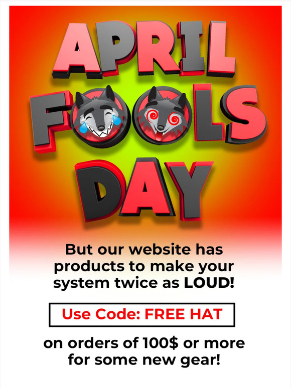 April Fools! :face_with_hand_over_mouth: Sorry we got you - Take this instead!