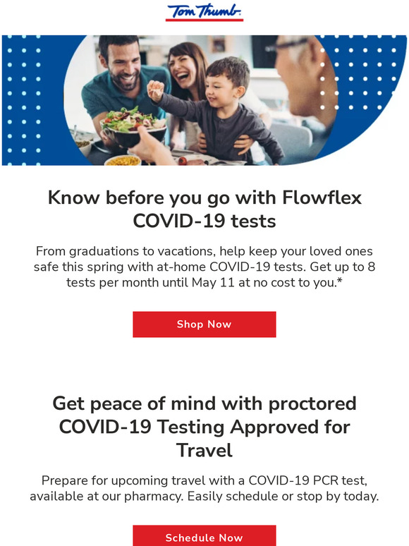 Get your no-cost, at-home COVID-19 tests