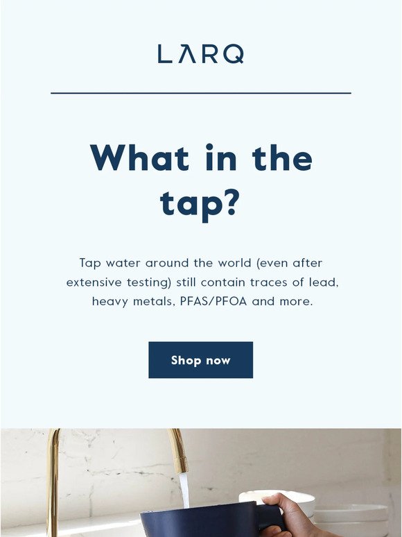 What's actually in your tap water?