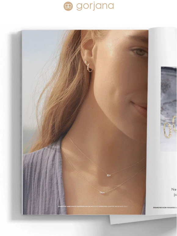 gorjana Spring catalog is here! Milled