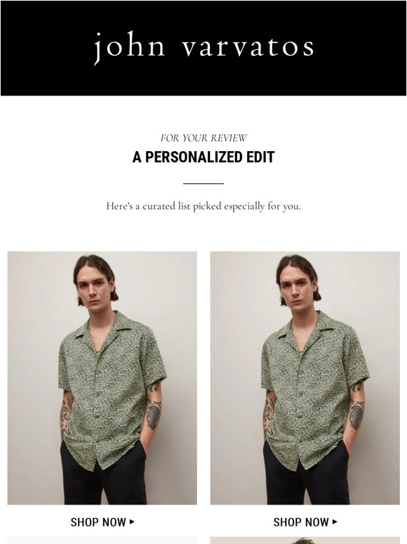 Your Personalized Edit