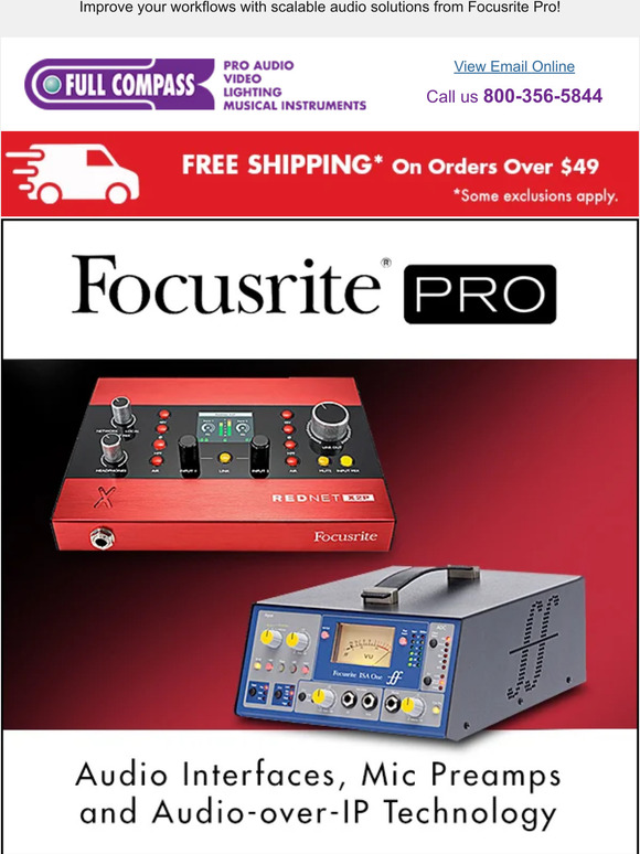 Full Compass Experience Flawless Digital Conversion and Software