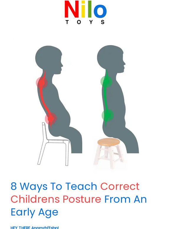 Nilo Toys: 8 Ways To Teach Correct Childrens Posture From An Early Age ...