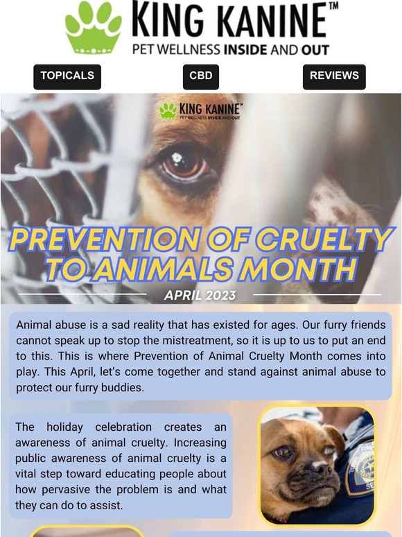 🐩👮Prevention of Cruelty to Animals Month 🐩👮