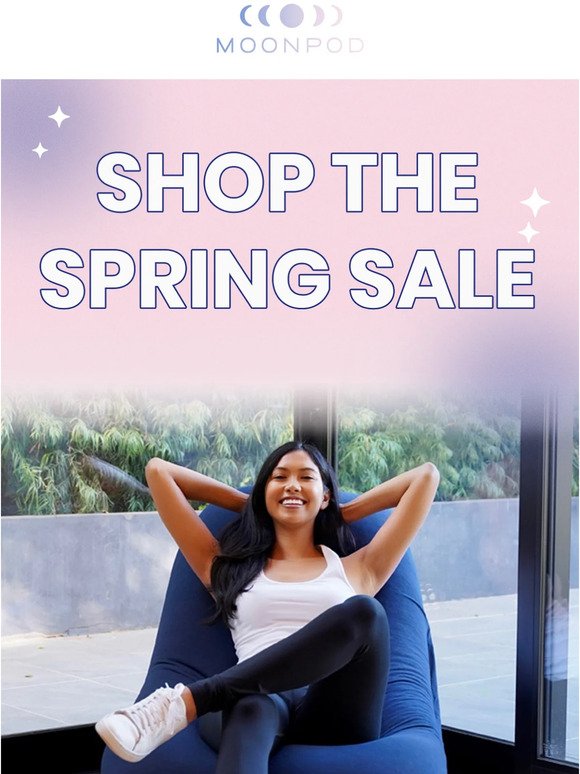 25% OFF Spring Sale is happening now
