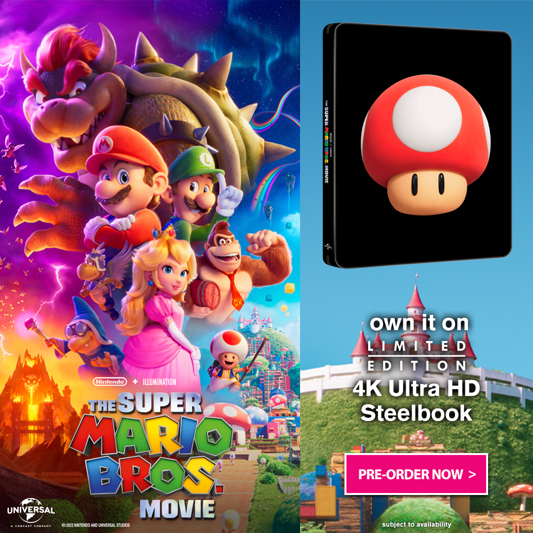 The Super Mario Bros. Movie Limited Steelbook edition