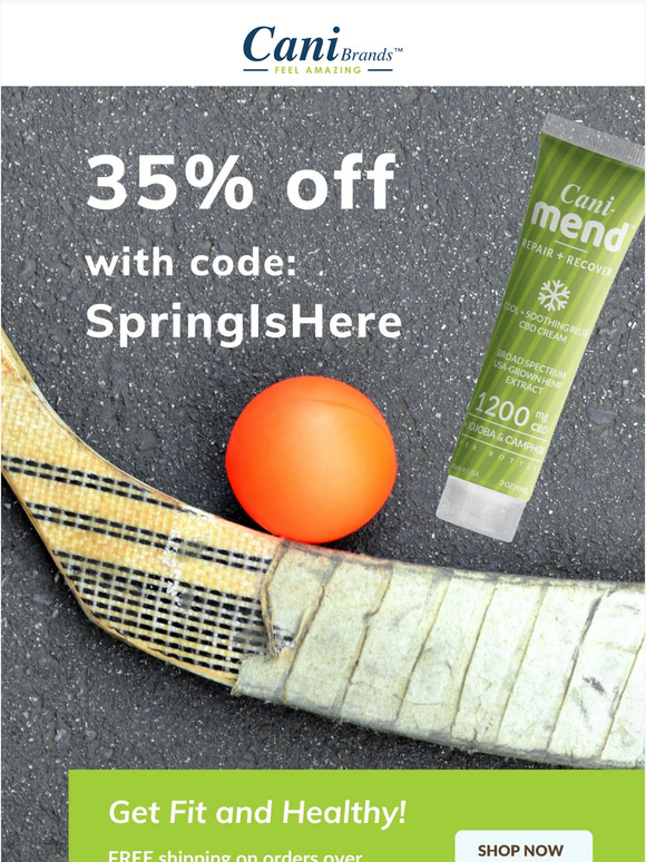 Spring Into Wellness with 35% Off!