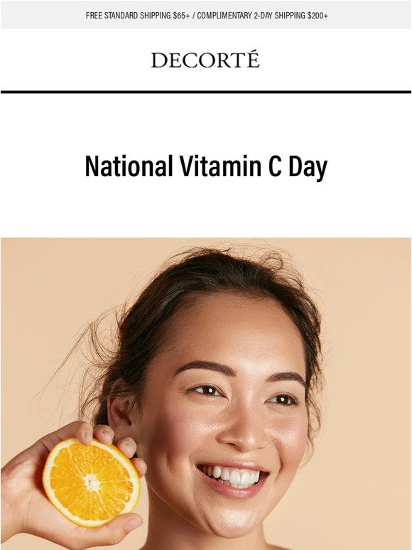 Why Your Skin Needs Vitamin C