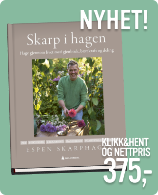 Skarp i hagen 375kr
