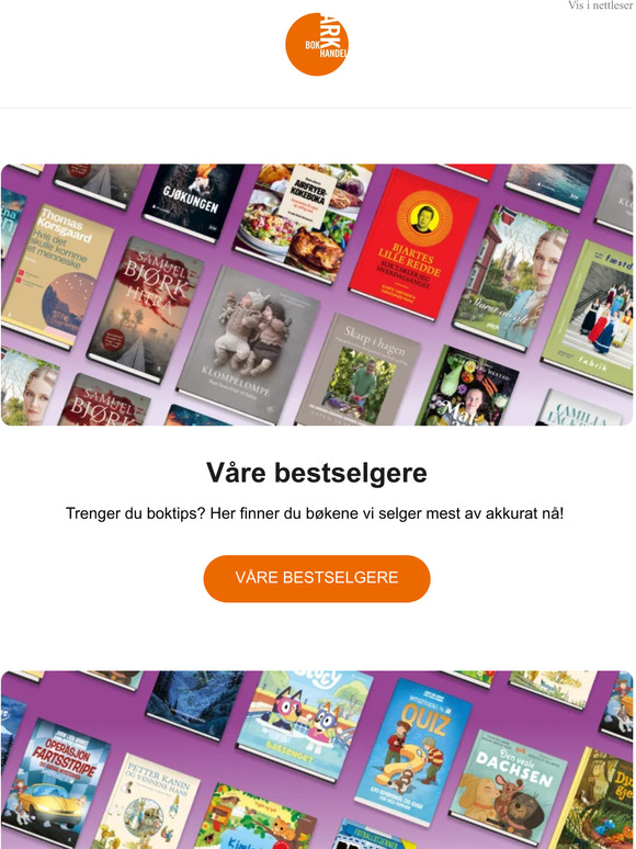 Våre mest populære bøker akkurat nå!