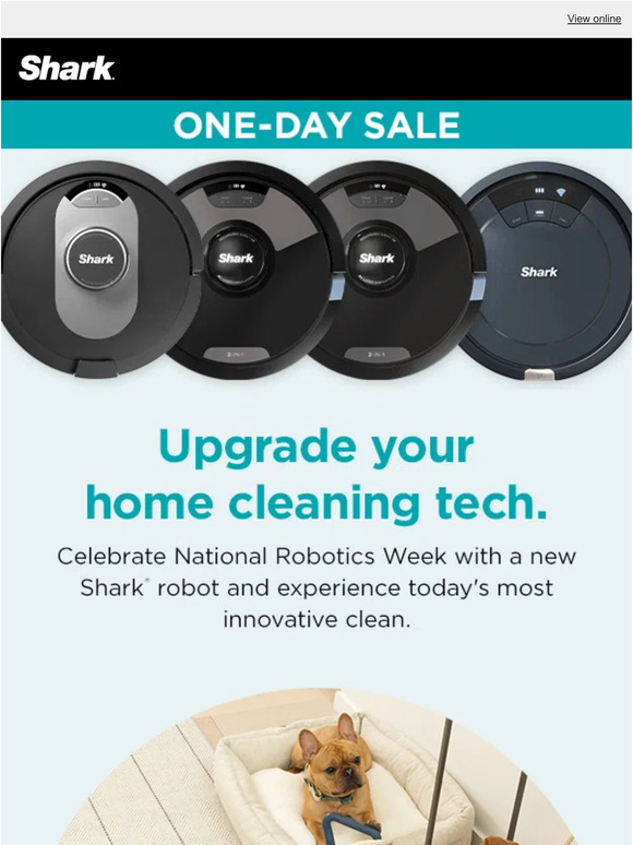 Shark Clean Celebrate National Robotics Week with Shark®. Milled