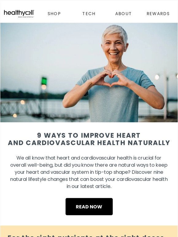 9 ways to improve heart health